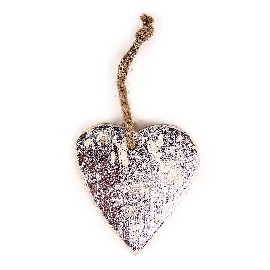 en_ny0012 Украшения подвесные silver stars/trees/hearts, деревянные, в подарочной коробке, 24 шт. EnjoyMe  - Вид №7