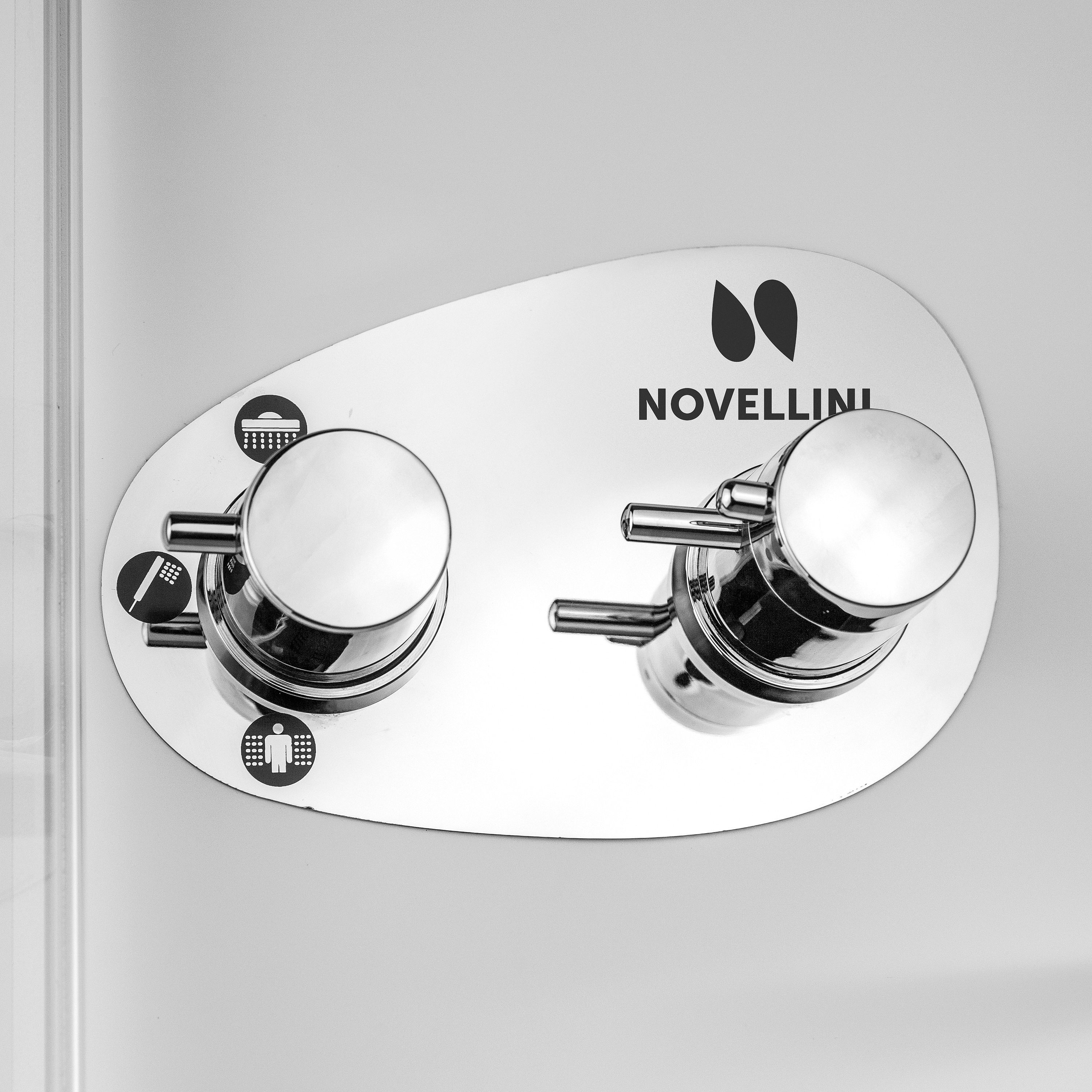 Угловая многофункциональная душевая кабина Novellini Eon ARCH-00069546 - Вид №4