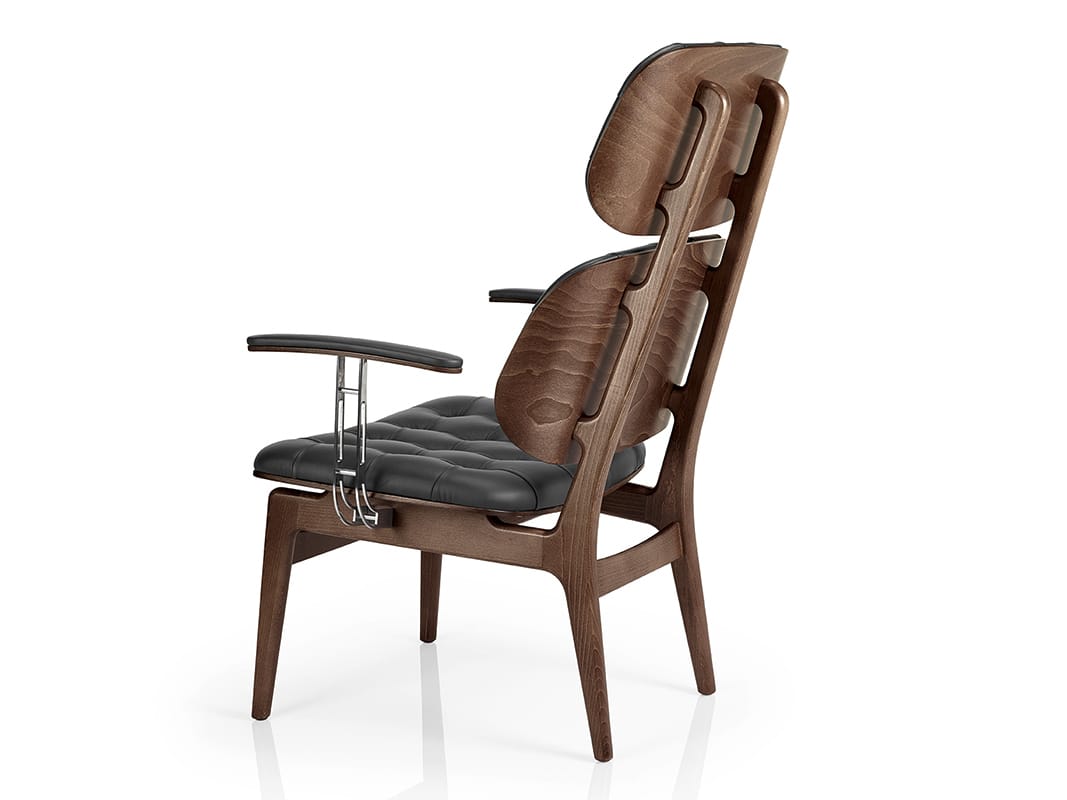 Кожаное кресло с подлокотниками More Contract Chloe ARCH-00016326 - Вид №1