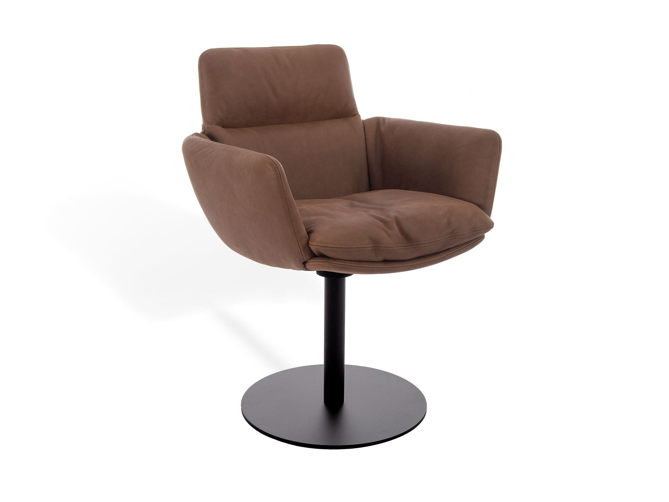 Вращающийся мягкий стул с подлокотниками KFF Faye ARCH-00044930 - Вид №1