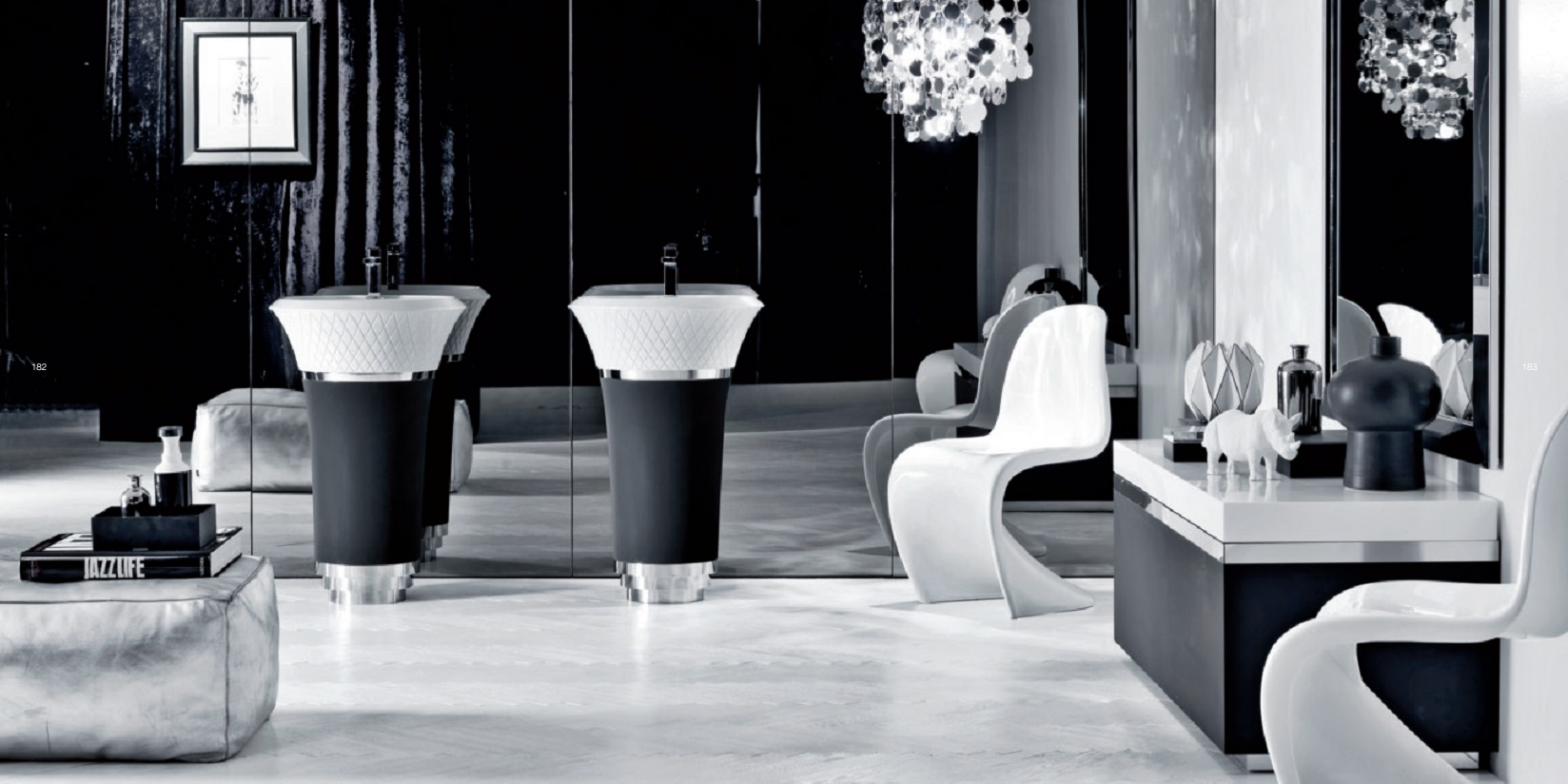 DX1 Встроенная раковина под столешницу круглая Falper  - Вид №3