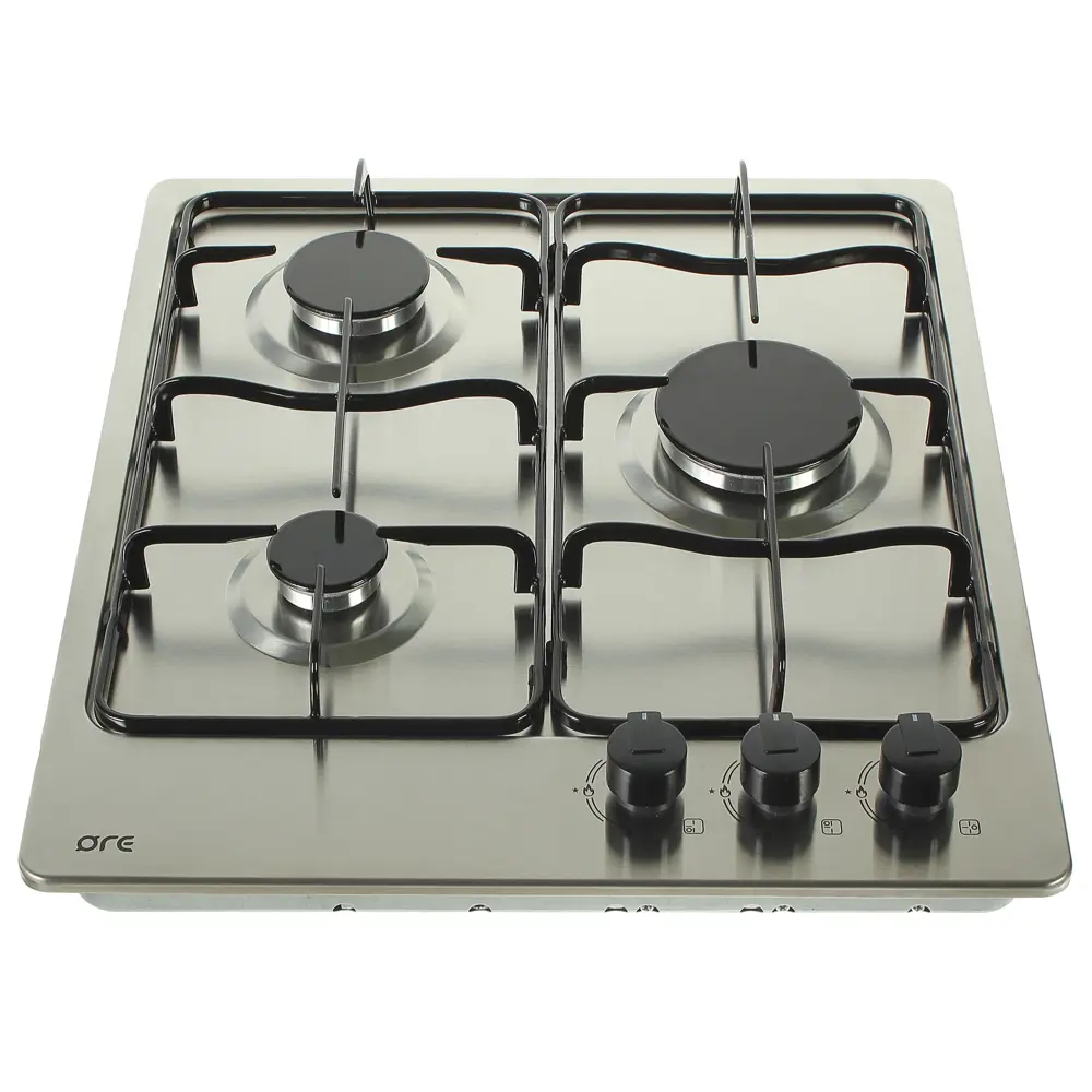 Газовая варочная панель ORE LGB с электроподжигом, 3 конфорки 81953848 STLM-0015133 - Вид №1