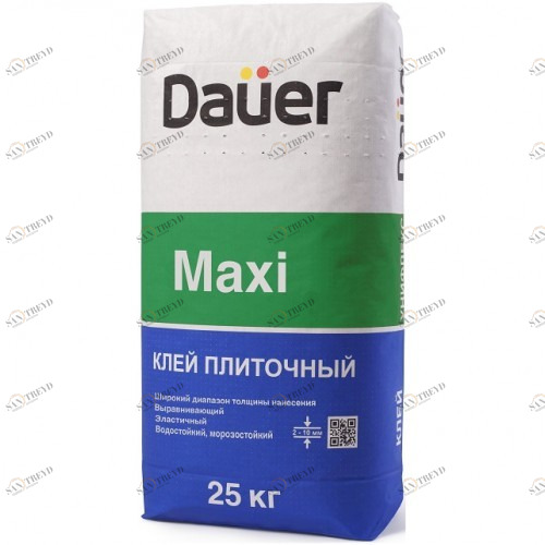 Плиточный клей Dauer Maxi 25кг 3509