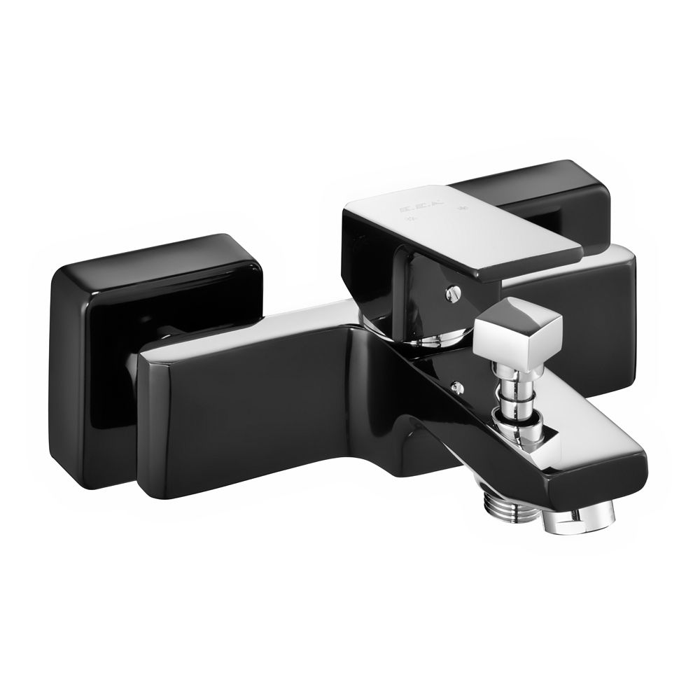 103502469  Смеситель для ванной Tiera - черный-хром Eca  - Вид №1