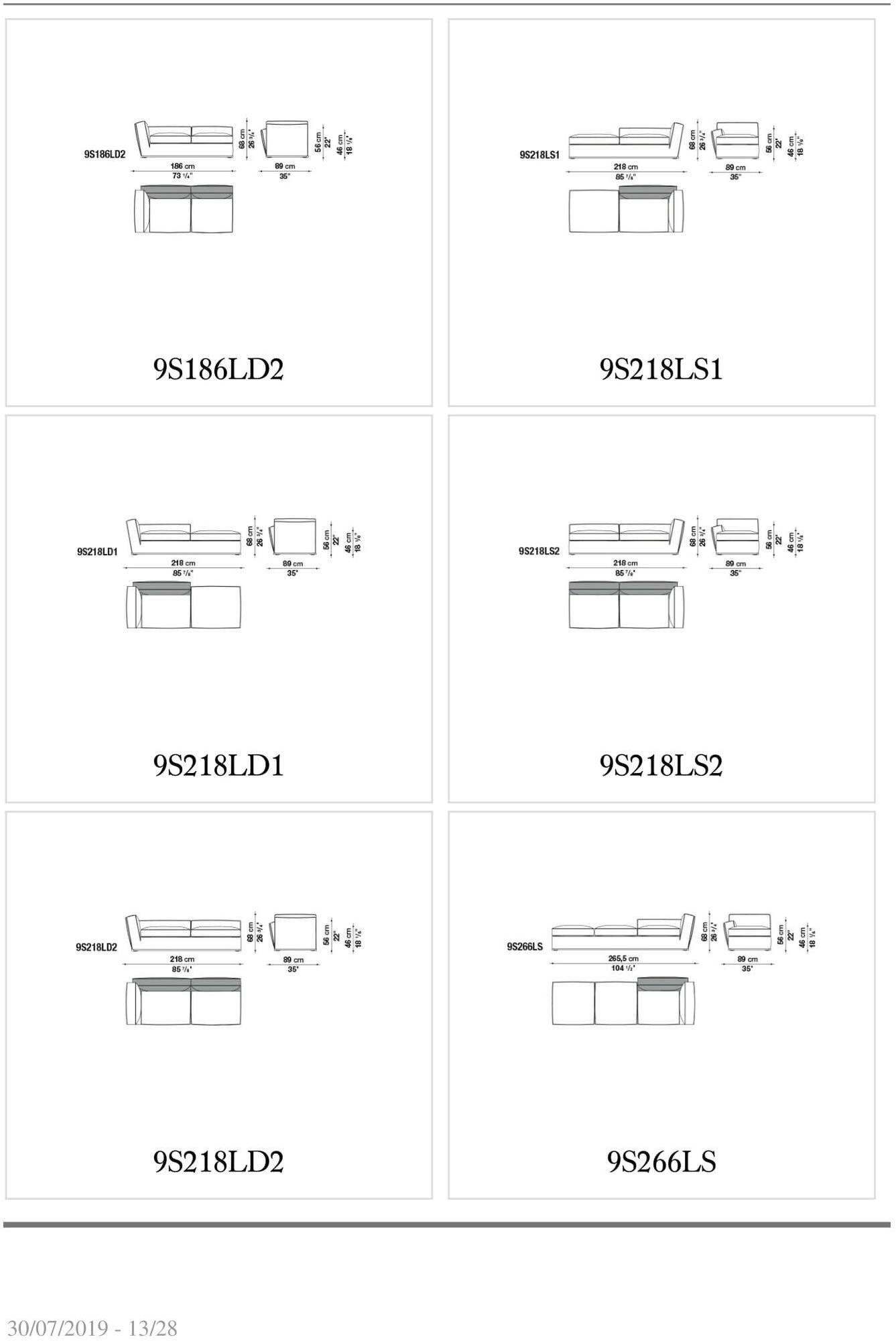 Maxalto Модульный тканевый диван с шезлонгом Solatium sun-id-1479911 - Вид №14
