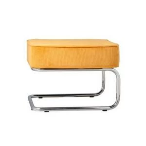 Пуф для ног Lounge Ridge Rib желтая