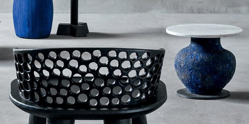 Gervasoni Круглый керамический журнальный столик Moon sun-id-1422658 - Вид №2