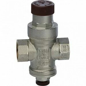 Редуктор давления STOUT 1/2" поршневой с отверстием под манометр