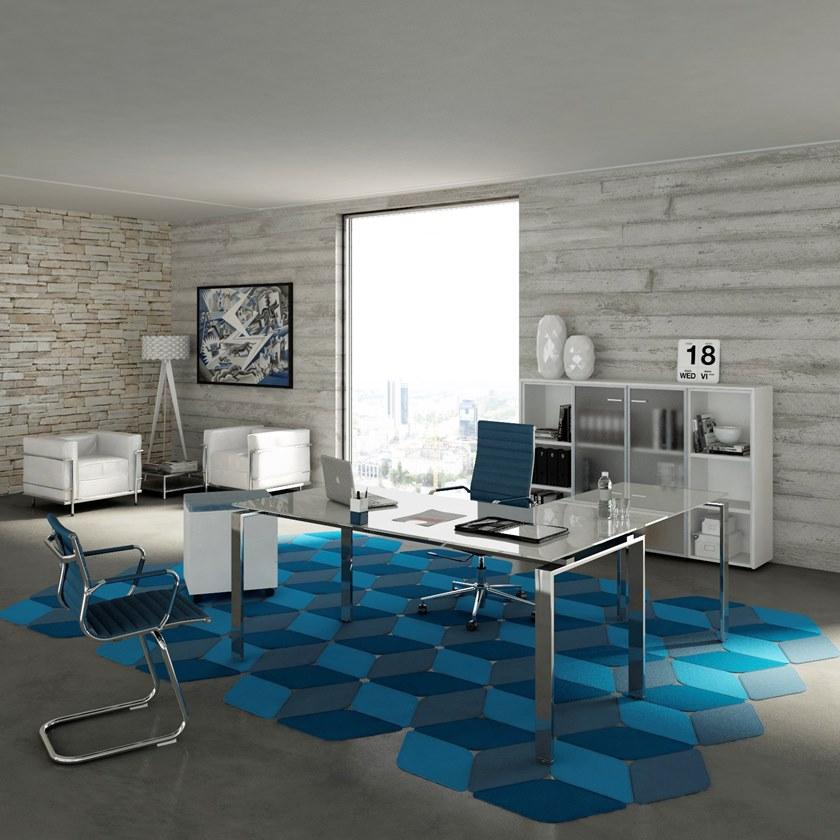 CUF Milano Рабочее место с надставкой Doria 113rx + 321rx - Вид №2