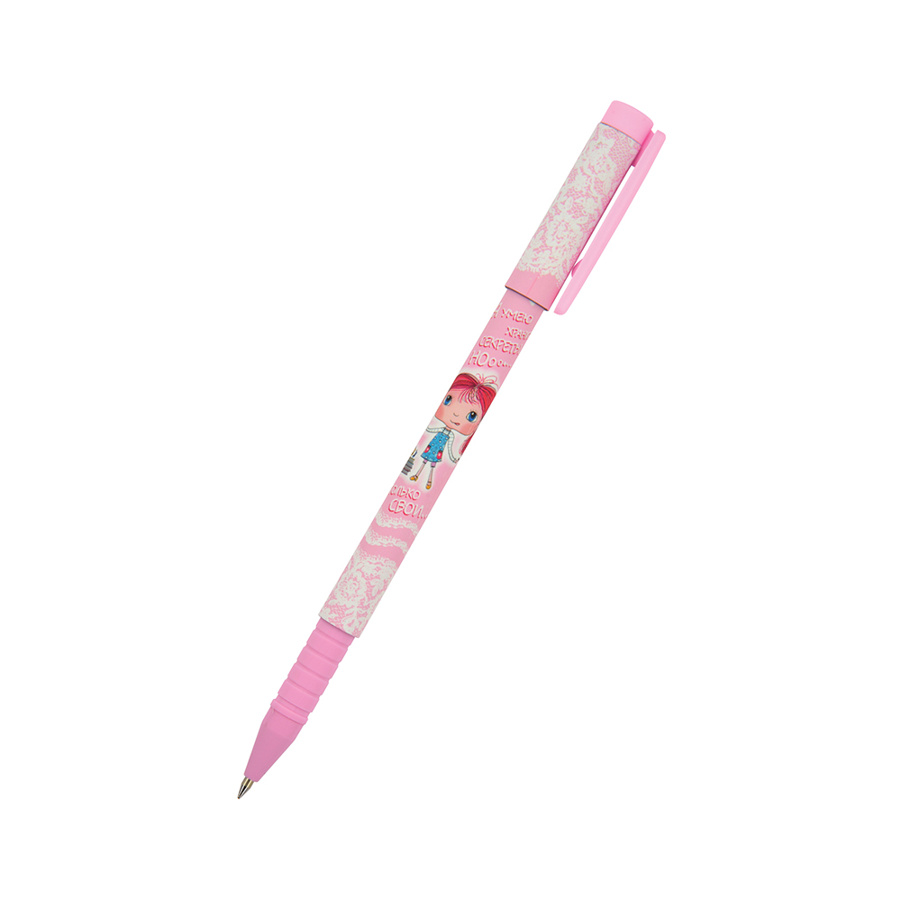 20-0212/41 ручка шариковая FunWrite 0.5 мм "Девочка" Bruno Visconti 