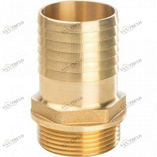 Штуцер НР 1 1/4"х35 латунь STOUT SFT0035011435