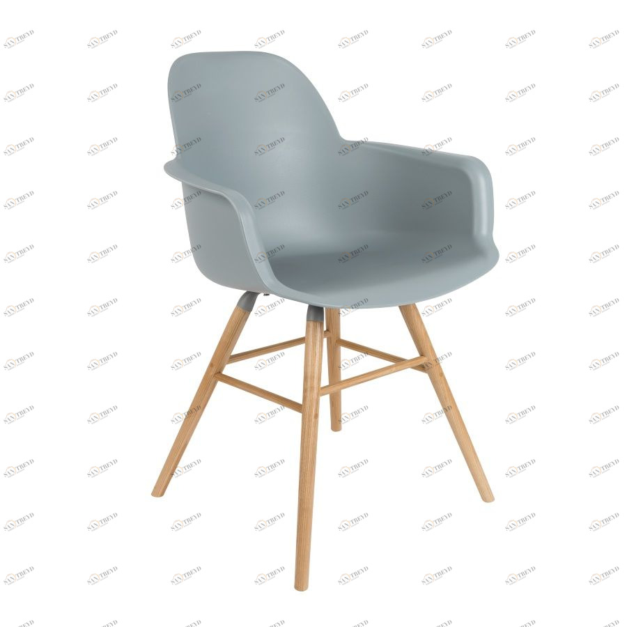 Кресло Albert Kuip светло-серое Zuiver 1200133