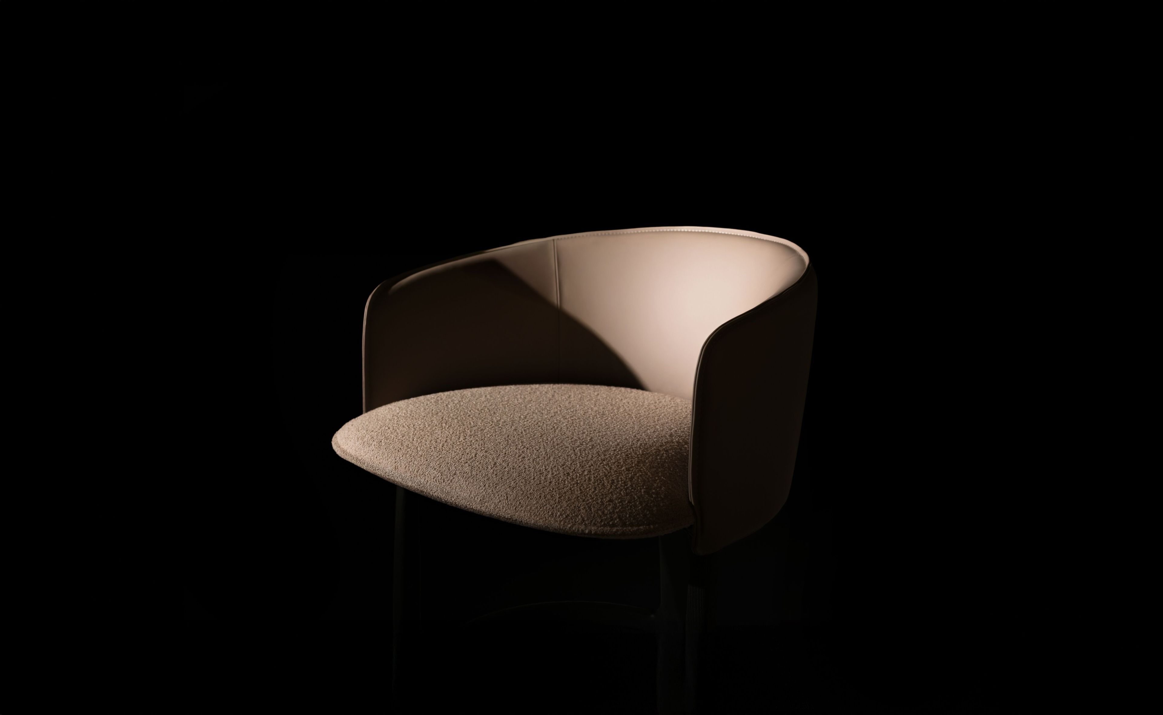 Кожаный мягкий стул Enne LIJA ARCH-00002241 - Вид №3