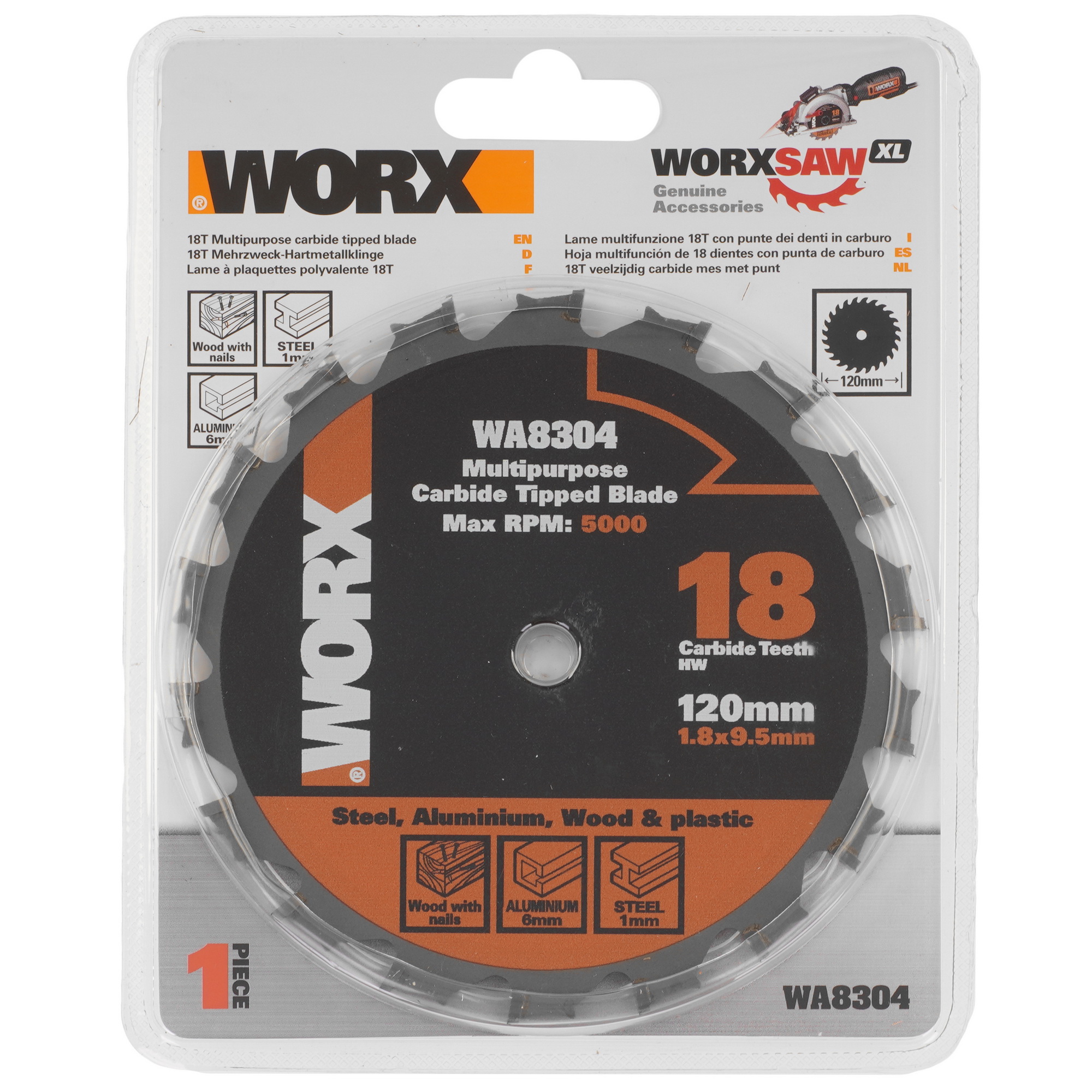 Диск пильный WORX WA8304 9193750 STDN-0005783