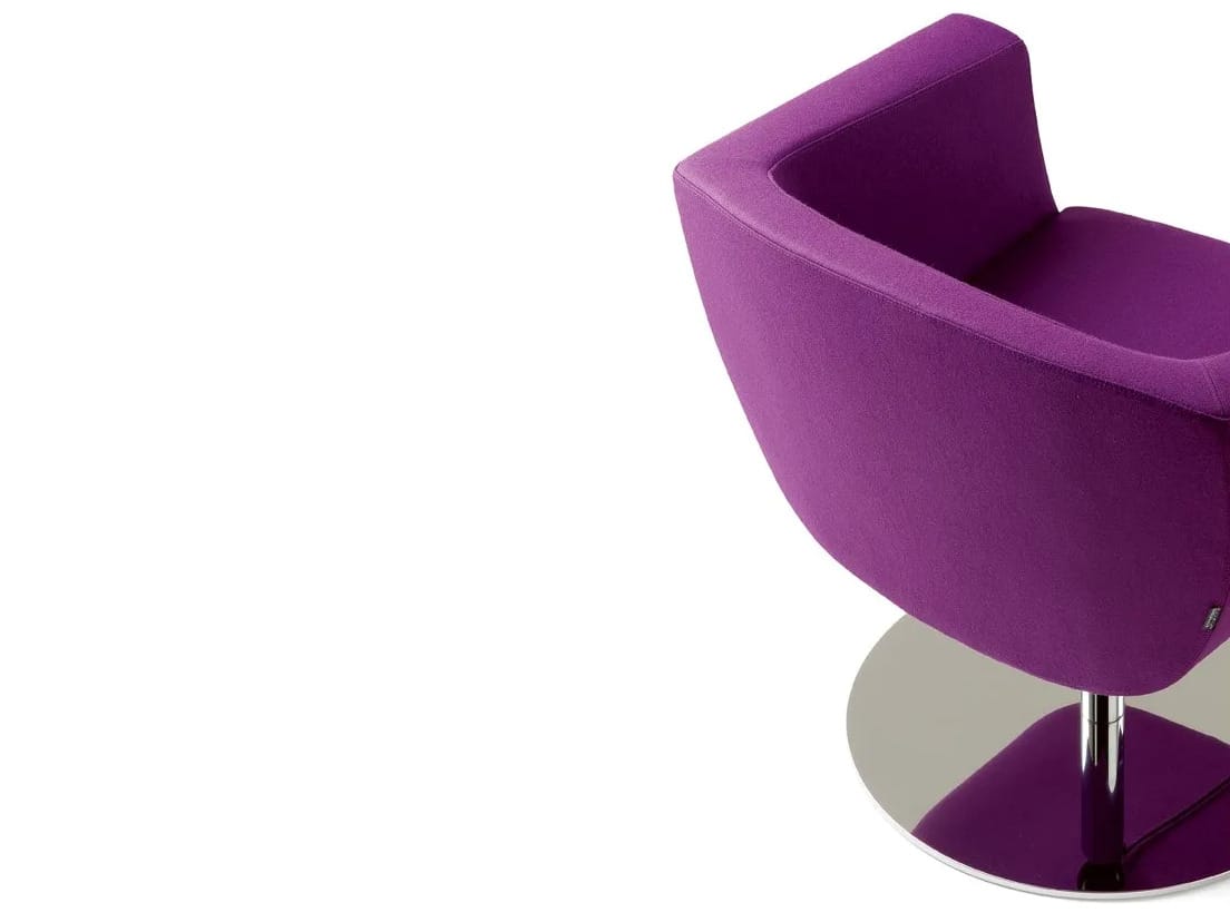 Кожаный поворотный стул с подлокотниками Kastel Koppa ARCH-00083151 - Вид №2