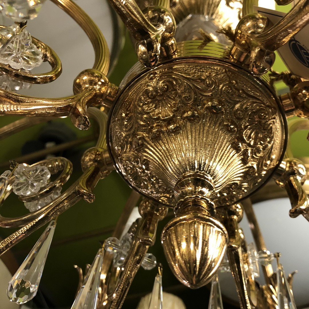 Orion LU 2392/8 gold LA BOHEME люстра потолочная 80411 - Вид №1