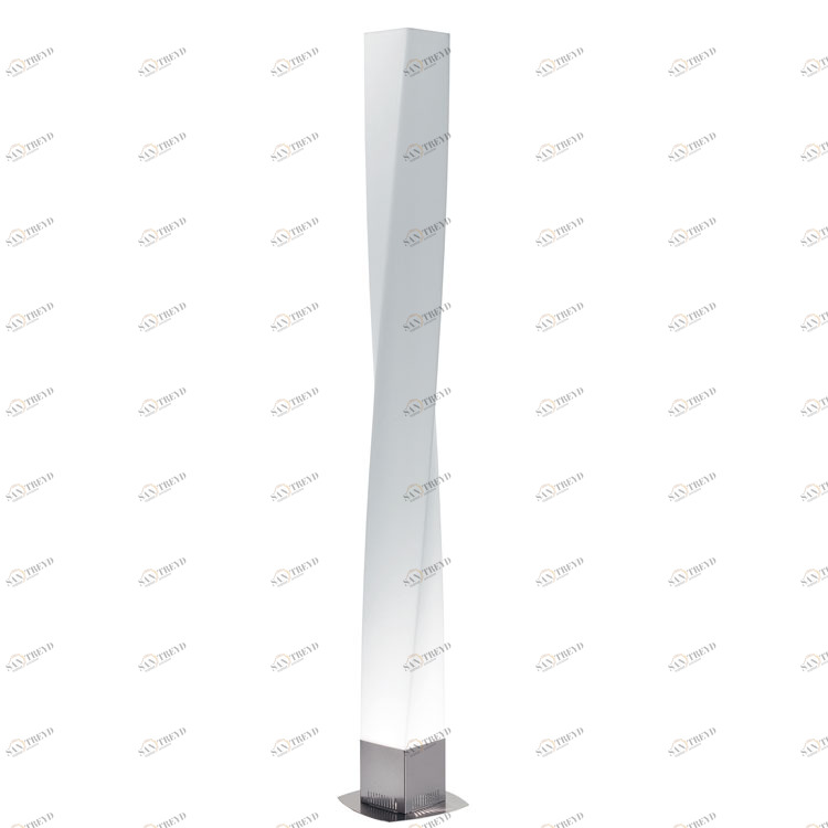 Напольный светильник белый 201х30 см Twir D49C0159 FABBIAN КОЛОННА 00-3882411 Белый;прозрачный;хром 