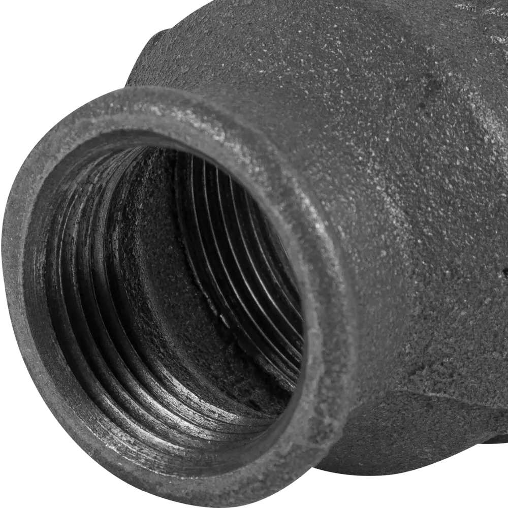 Муфта внутренняя резьба 1 1/2"х1" мм ковкий чугун цвет чёрный 15635834 STLM-2070225 Santreyd  - Вид №1