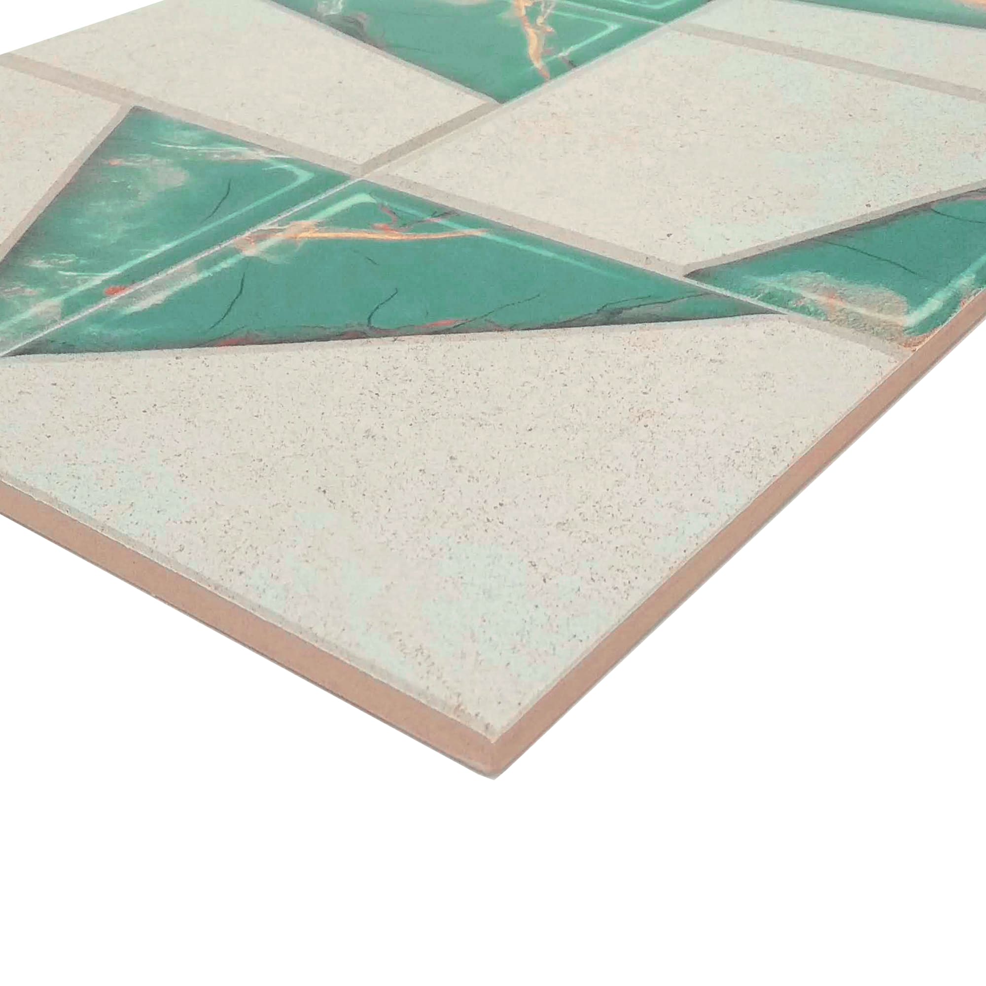 84766328 Плитка настенная 24,9x50см 1.37м2 цвет зеленый ENIGMA Santreyd - Вид №2