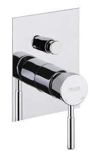 44CR7517 Santan Ravenna, однорычажный внутристенный смеситель на 2 выхода, цвет хром
