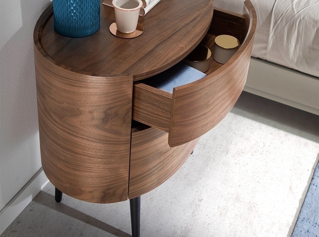 096389 Овальная прикроватная тумбочка NS Angel Cerda AC2001  - Вид №3