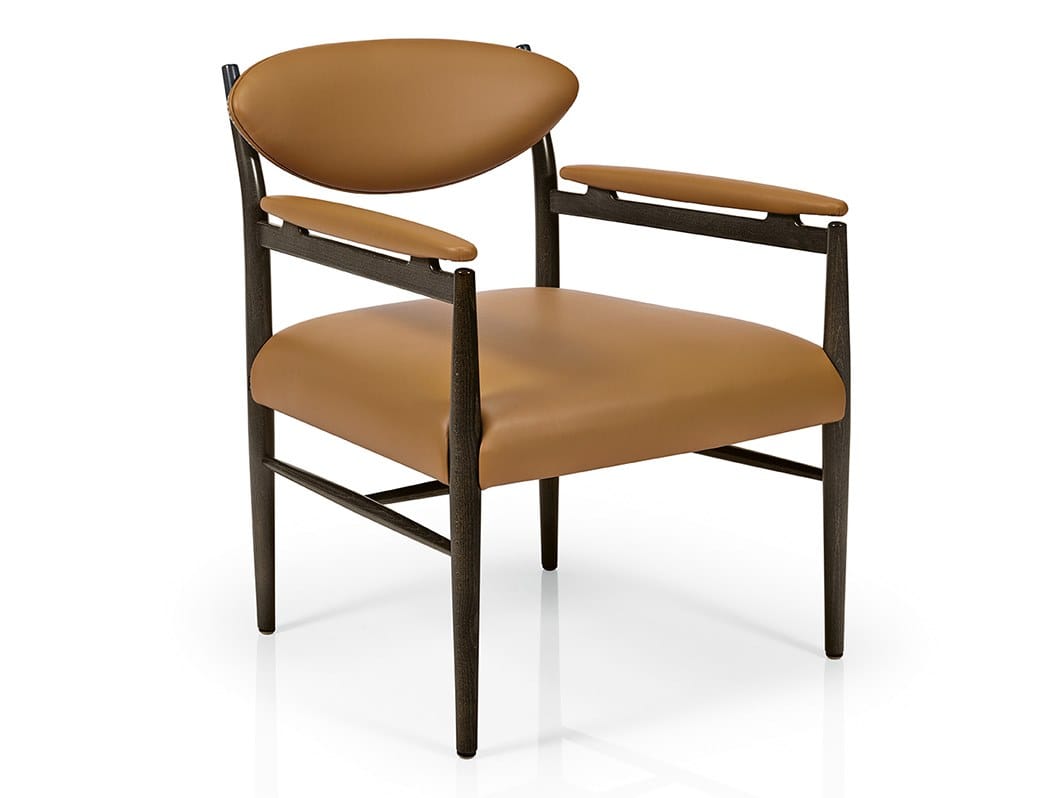 Деревянный стул с подлокотниками More Contract Wink ARCH-00034911