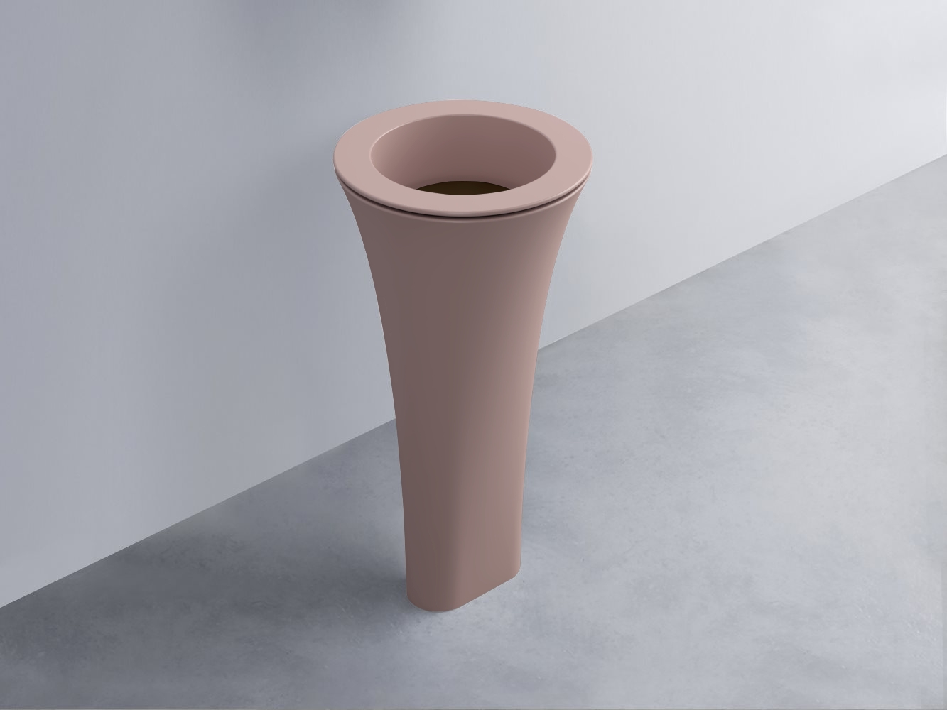 AMLA45-CP+AMPILT-CA+AMCOLT-CP Раковина Amedeo Tondo отдельностоящая cielo Enjoy + Amedeo Ceramica Cielo