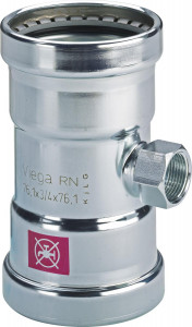 Viega Тройник Prestabo XL 1117.2XL (598068)