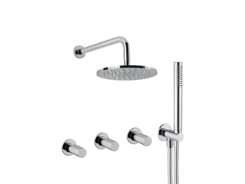 Хромированный латунный настенный смеситель для ванны Bugnatese Moon ARCH-00087369