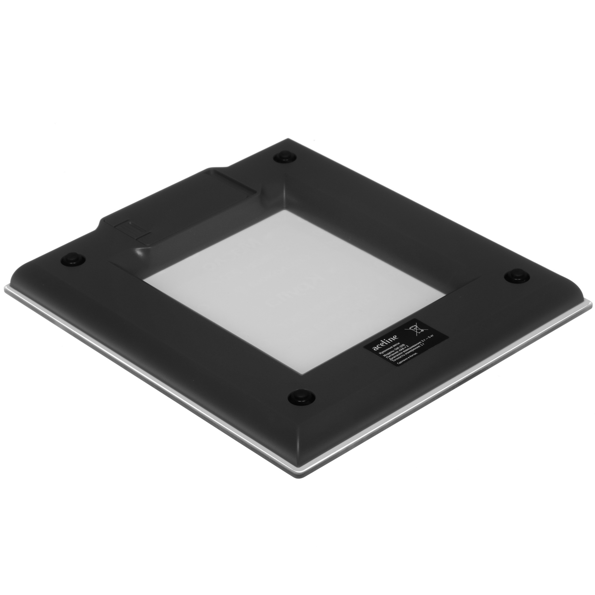 9100287 Кухонные весы Aceline GM-20B черный STDN-0111426 - Вид №4