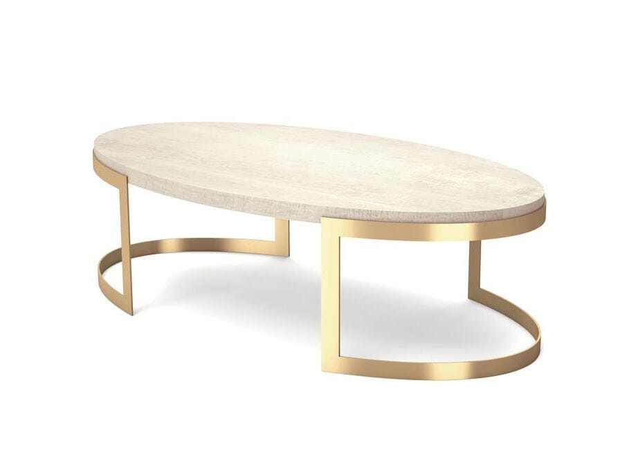 Деревянный овальный журнальный столик Hurtado Evolution ARCH-00079068