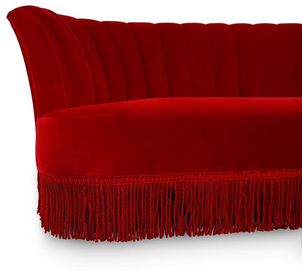 KOKET Изогнутый 3-х местный бархатный диван Sevilliana sun-id-1389665 - Вид №4