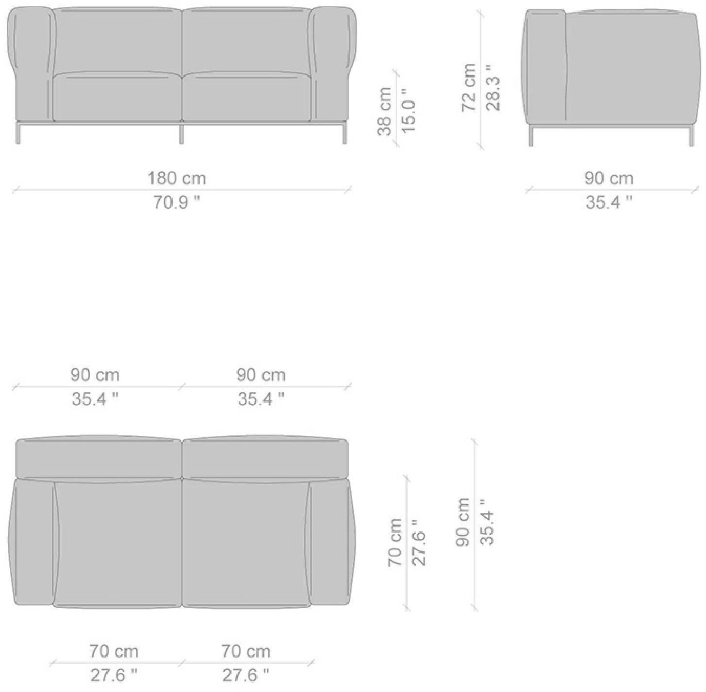 Cassina Модульный секционный диван Mex-hi sun-id-1467206 - Вид №11