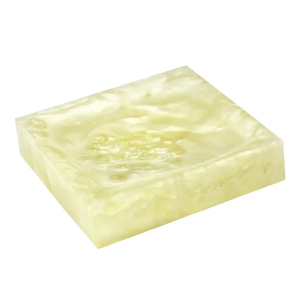 Мыльница Bath Plus Pearl полирезин цвет желтый 83410284 STLM-2080047