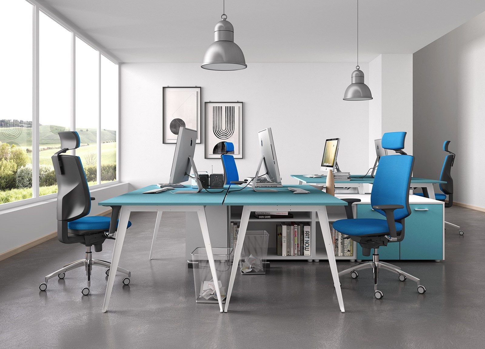 Регулируемый по высоте офисный стул с подлокотниками Leyform Active ARCH-00100420 - Вид №2