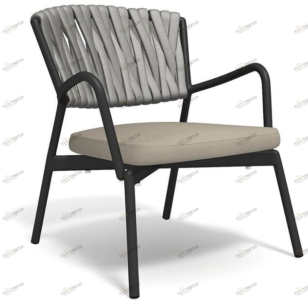 RODA Мягкое кресло из полиэстера с подлокотниками Piper sun-id-1371629