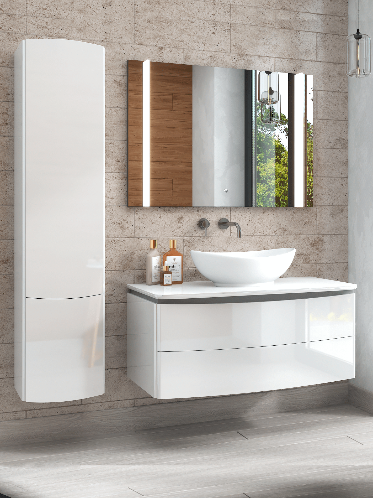 НовинкаЗеркало с подсветкой Land Classic 1000 VIGO sun-id-665140 - Вид №1