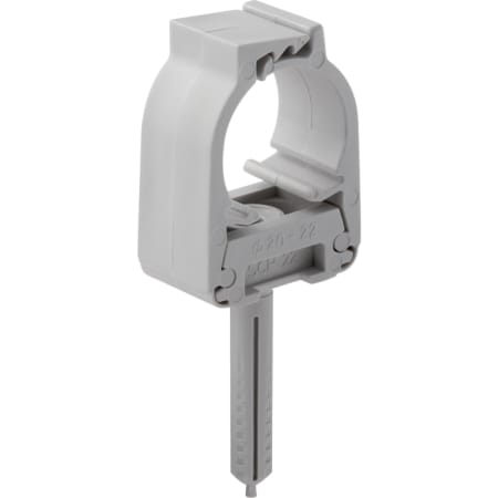 601.710.00.1 Зажим трубы Geberit с дюбелем, одинарный Geberit 