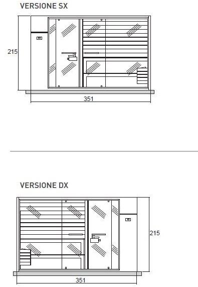 Gruppo Geromin Хаммам со встроенным душем и сауной Ethos sun-id-1510962 - Вид №1