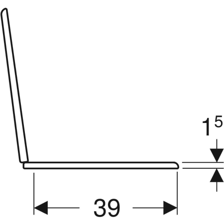 573334000 Сиденье для унитаза детское Geberit Bambini Geberit  - Вид №4