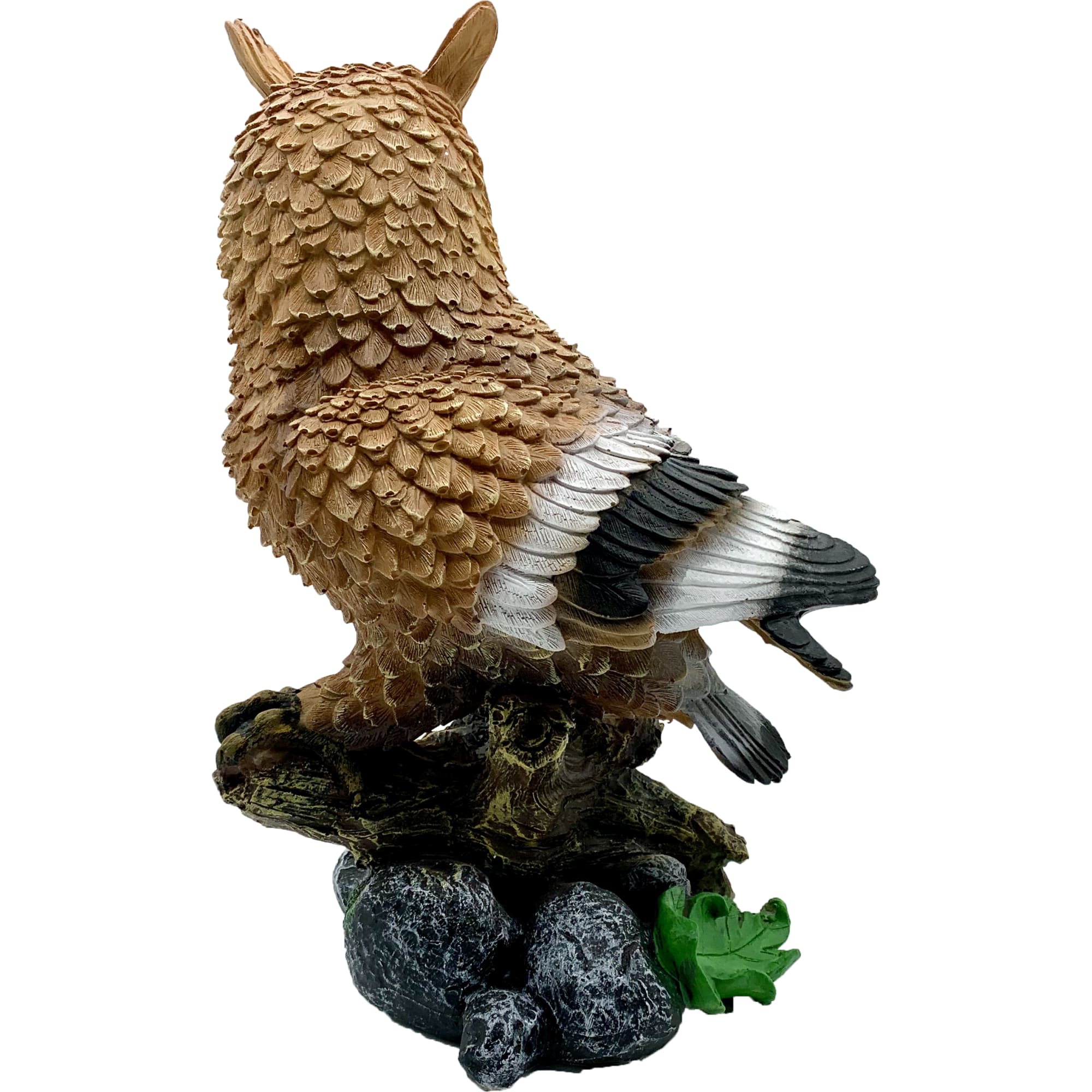 82558147 Садовая фигура «Филин на пне» высота 40 см Santreyd  - Вид №2