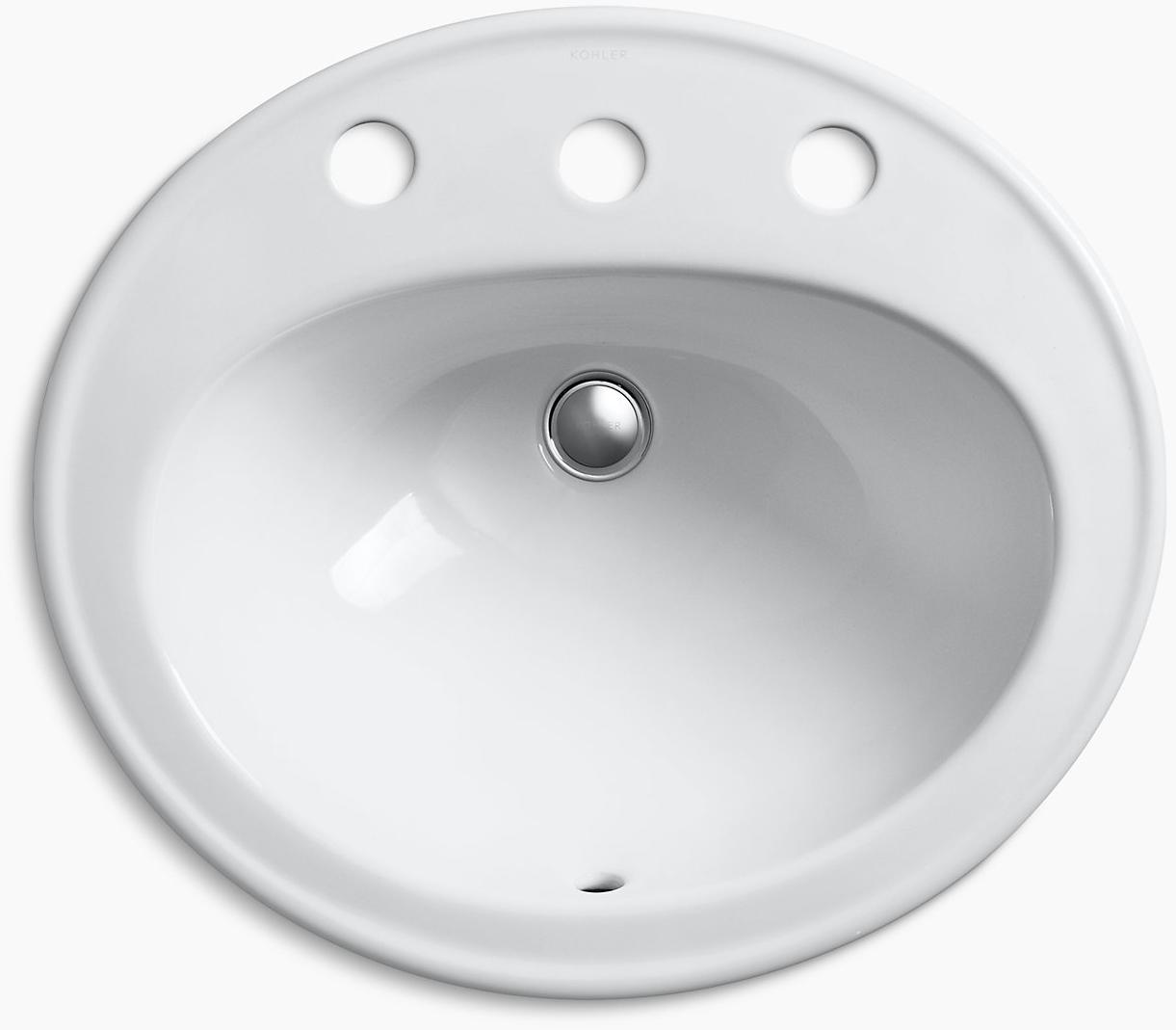 KOHLER Pennington Встраиваемая раковина с 8 K-2196-8-95  - Вид №2