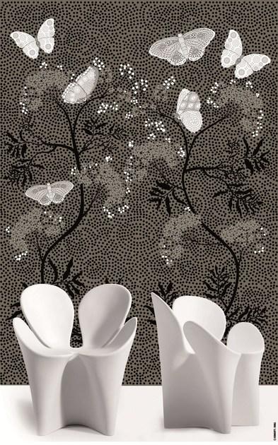 CONCEPTUWALL Уникальная полоса Butterfly sun-id-1414127 - Вид №3