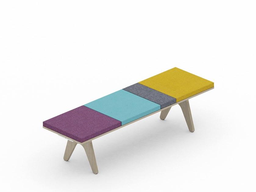 Tuna Ofis Скамья из ткани без спинки sun-id-1467033 - Вид №3