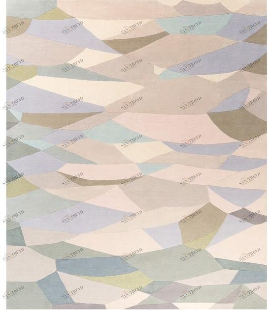 Tapis Rouge Прямоугольный коврик ручной работы Ambiance Tr1178