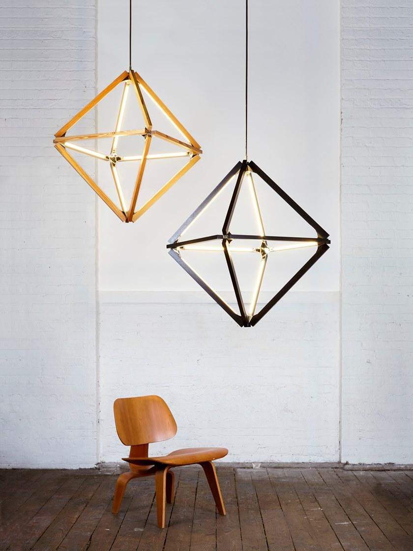 Stickbulb Led подвесной светильник из дерева Diamond sun-id-1431586 - Вид №1