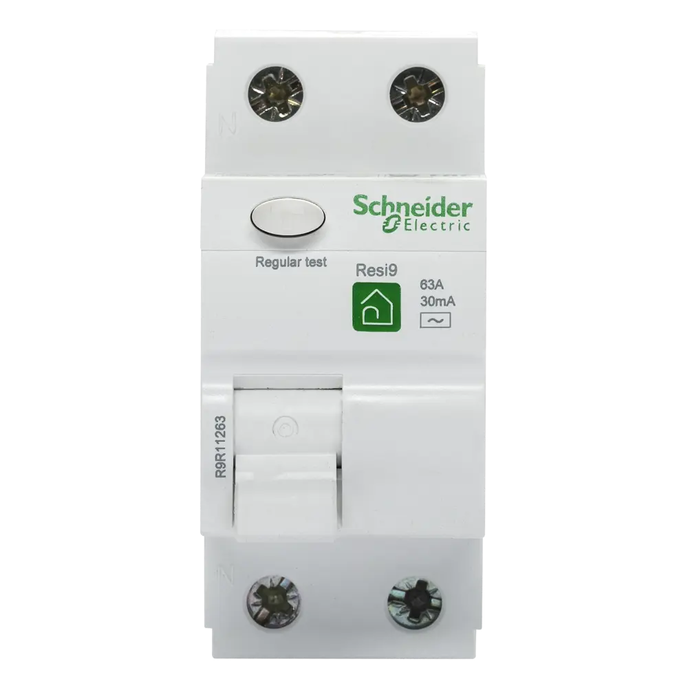 УЗО Schneider Electric Resi9 2P N 63 А 30 мА АC 16615317 STLM-2013082  - Вид №3