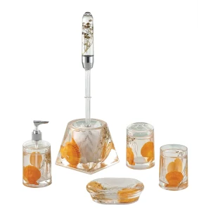 Мыльница настольная Vidage "Chili", акрил, цвет прозрачный