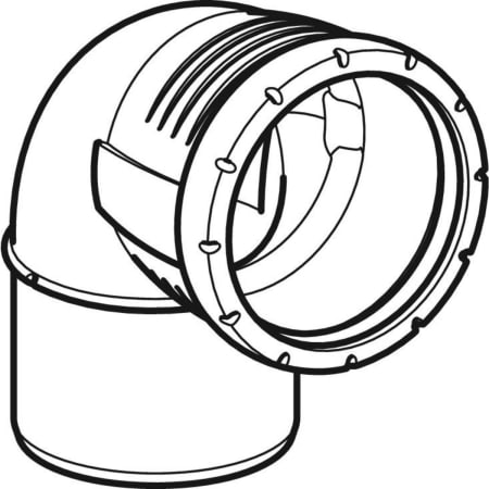 393.720.14.1 Отвод Geberit Silent-Pro Geberit  - Вид №10