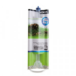 ПР0034704 Грунтоочиститель для аквариума GRAVEL & GLASS CLEANER ХL (66.5 см) со скребком AQUAEL
